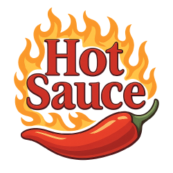 Hot Sauce Sombrero Badge