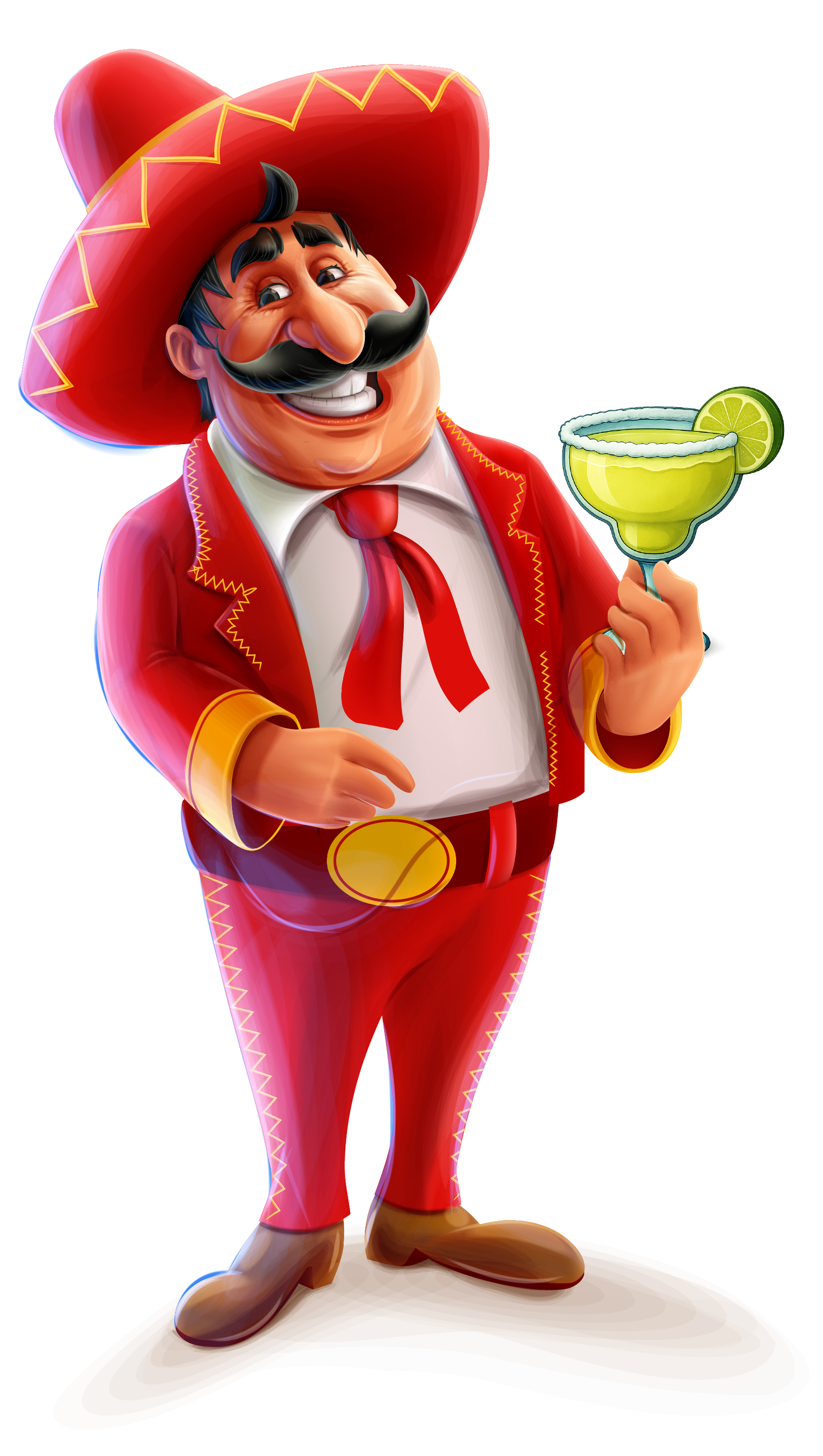 The Salty Sombrero mascot